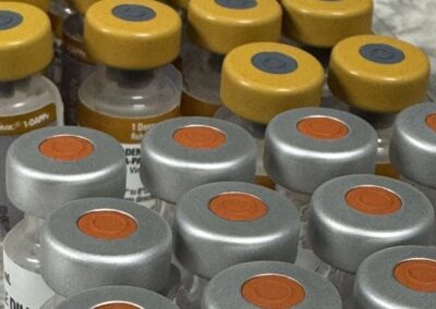 mountain view veterinary clinic interior with supplies